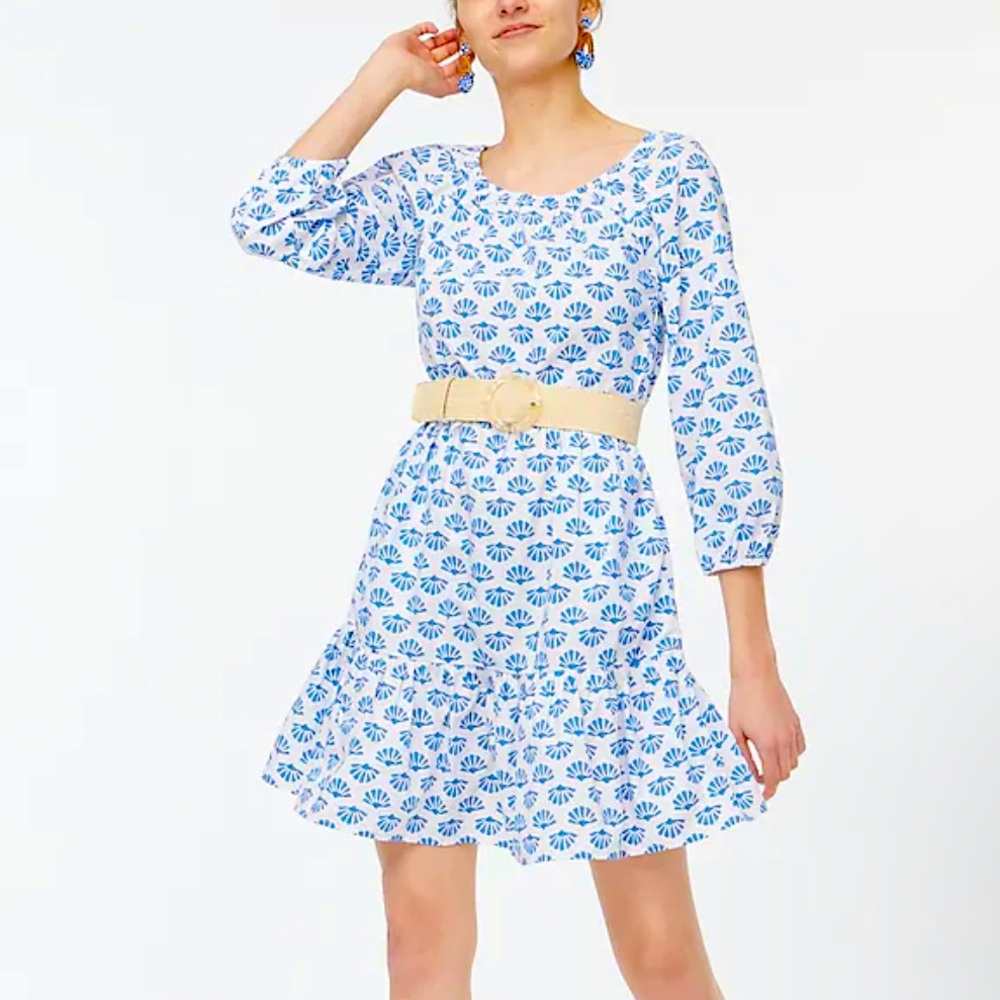 J. Crew Factory Scoop Neck Dress - 16